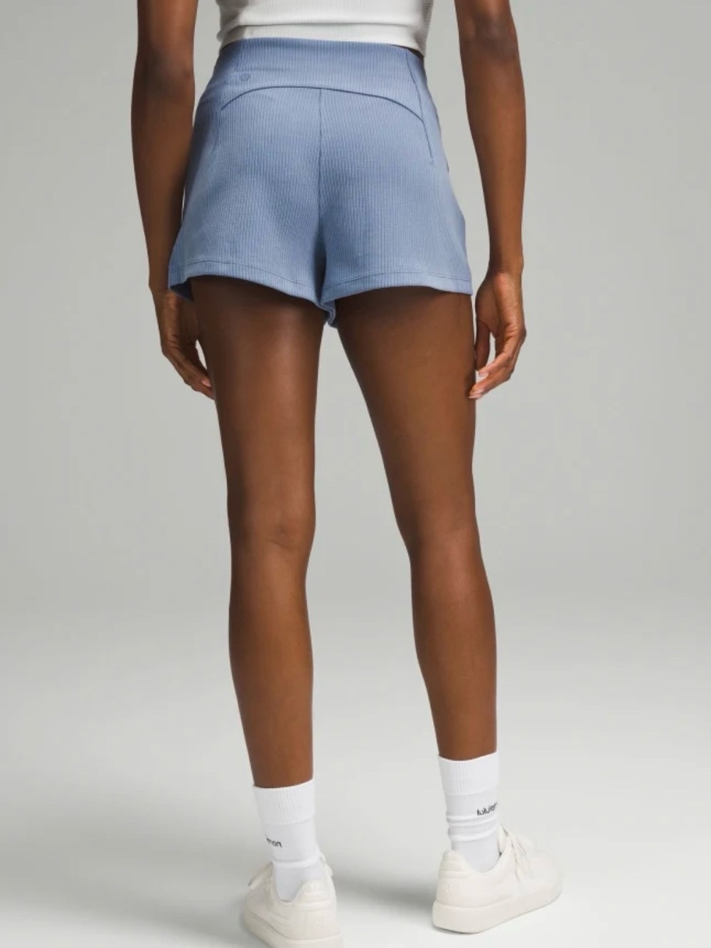 Lululemon Ribbed Softstreme High Rise Short 2” - Picture 2 of 5